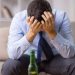 Middle-aged Man, Alone, Drinking