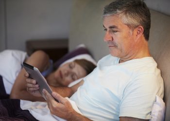 Middle-Aged Man with Insomnia